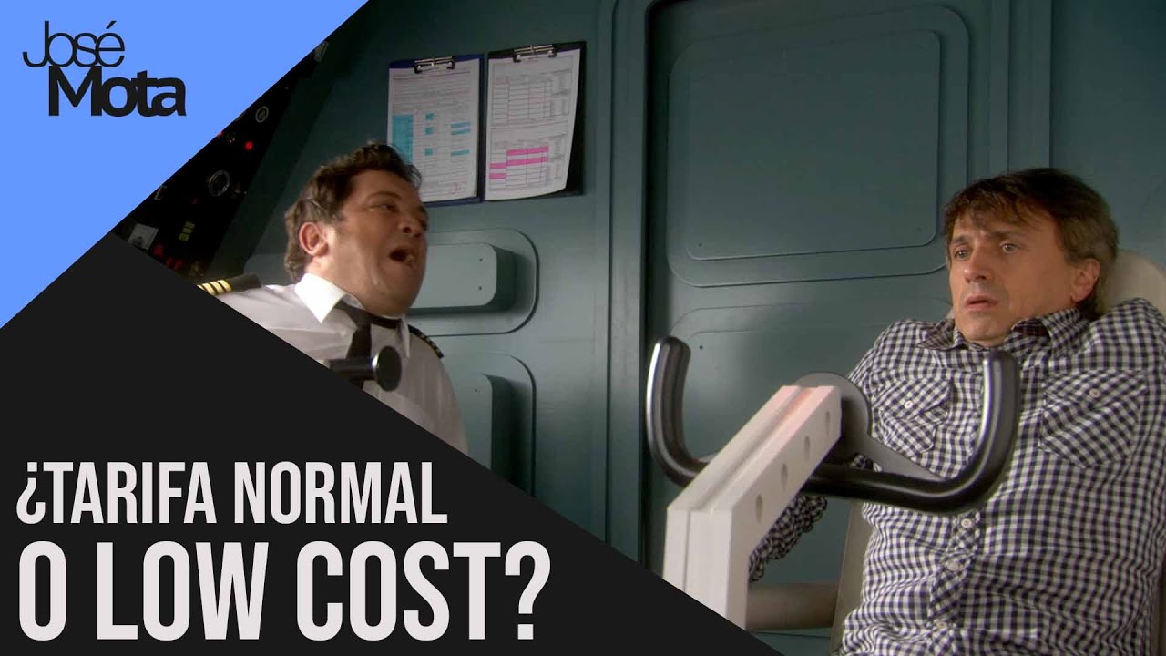 ¿Tarifa normal o low cost? En el avión | José Mota