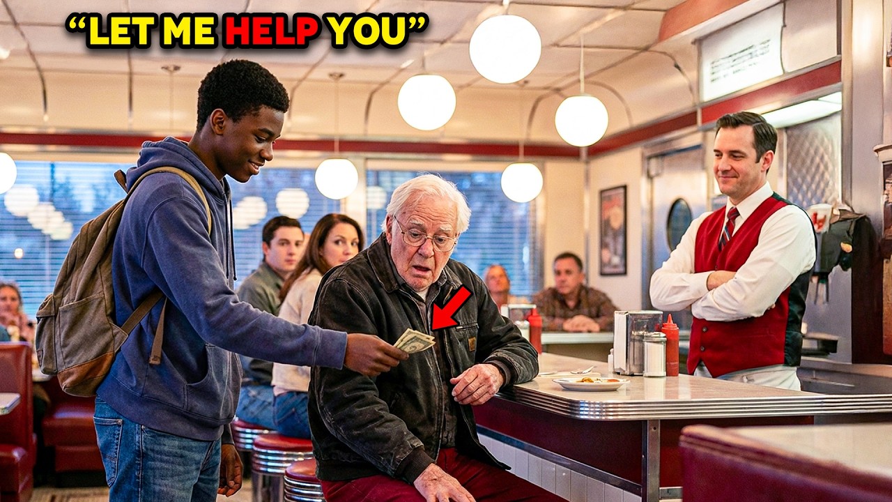 Broke Student Quietly Paid for Embarrassed Veteran's Bill&mdash;Next Day, His Life Changed Forever