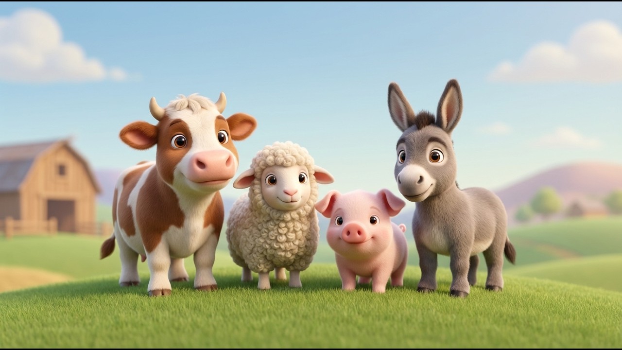 Cantece pentru copii - Mix cantece cu animalute