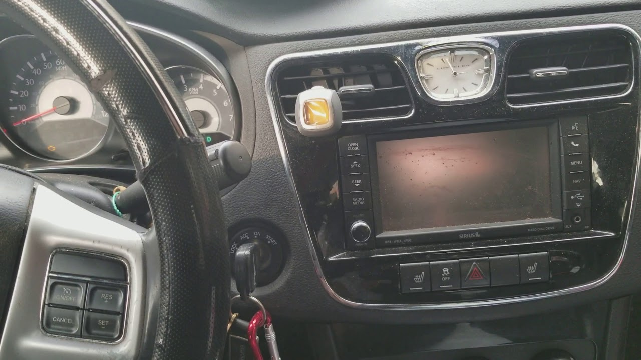 2012 Chrysler 200 (limited) No crank no start