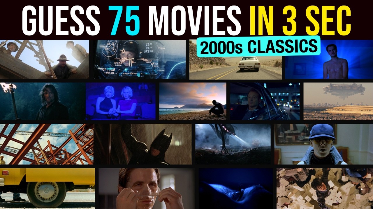 Guess the Movie by the Scene: Only 2000s Movie Fans Can Score 75/75! | Rapid Fire Quiz Challenge