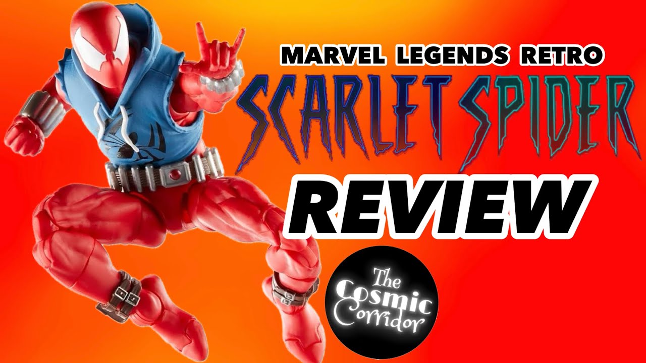 Scarlet Spider Marvel Legends Retro | ACTION FIGURE REVIEW