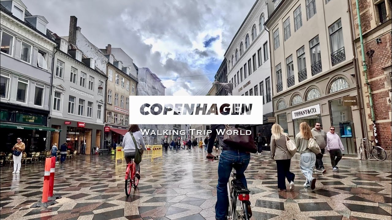 Copenhagen Strøget Walk – Europe’s Longest Pedestrian Street 🇩🇰