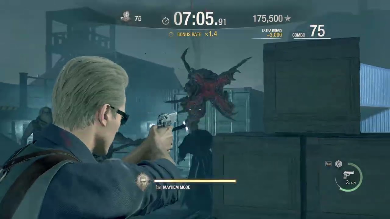 Resident Evil 4 Remake - Mercenaries - Docks - WESKER S++