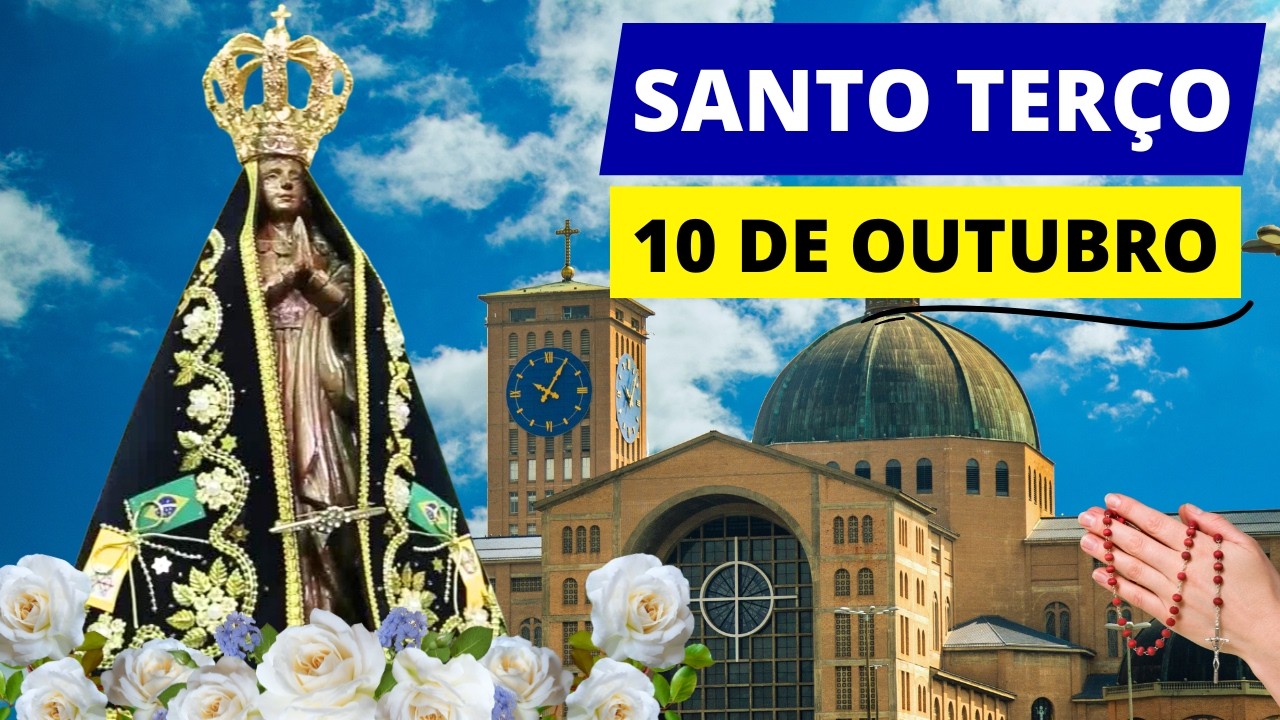 SANTO TER&Ccedil;O DE APARECIDA - 10/10/2025 | MIST&Eacute;RIOS DOLOROSOS | MARIA, CONSOLO DOS AFLITOS