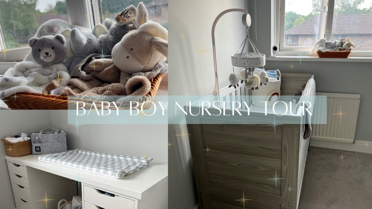 BABY BOY NURSERY TOUR! | *minimal and neutral decor inspo!*