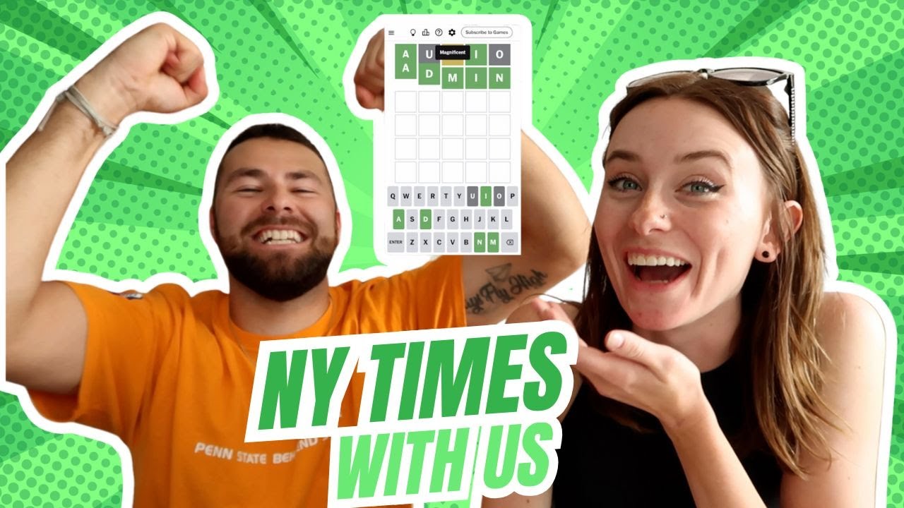 The Fastest Wordle EVER?! | Audra Miller ft. Zak Schwarzel