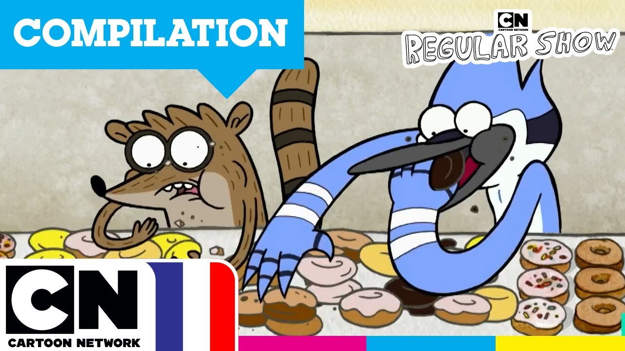 Rigby : burritos 🌯et chaos 💥| Regular Show | @cartoonnetworkFR