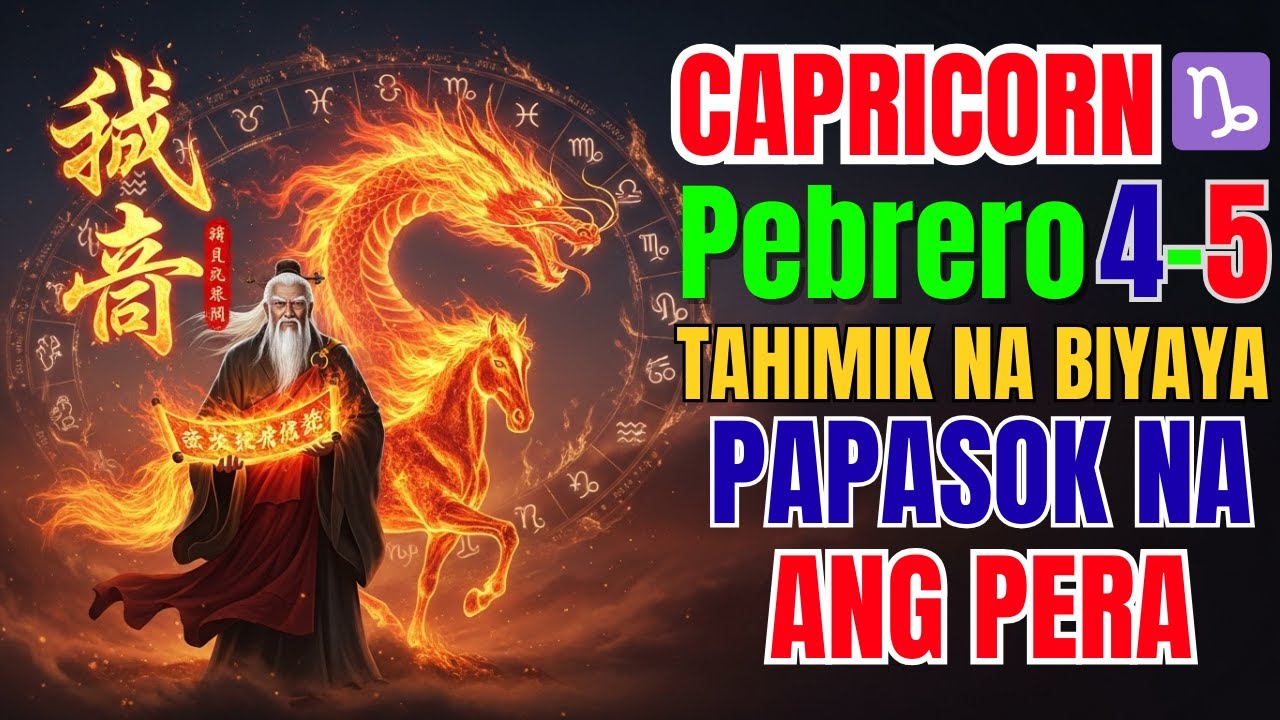 Capricorn ♑ — Feb 4–5: Ang Biyaya sa Pananalapi ay Papasok sa Iyong Landas 💎✨