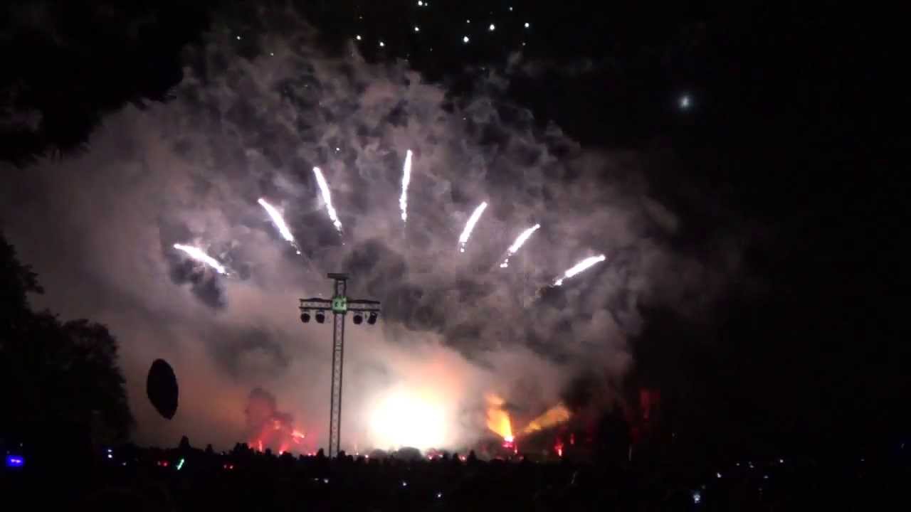 Alton Towers Fireworks 2013