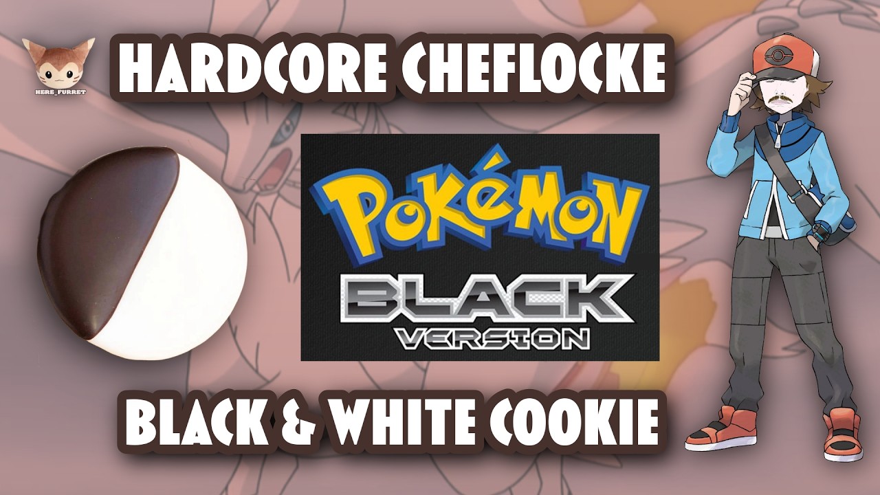 Hardcore Cheflocke | Pokemon Black (Black & White Cookie) Day 6