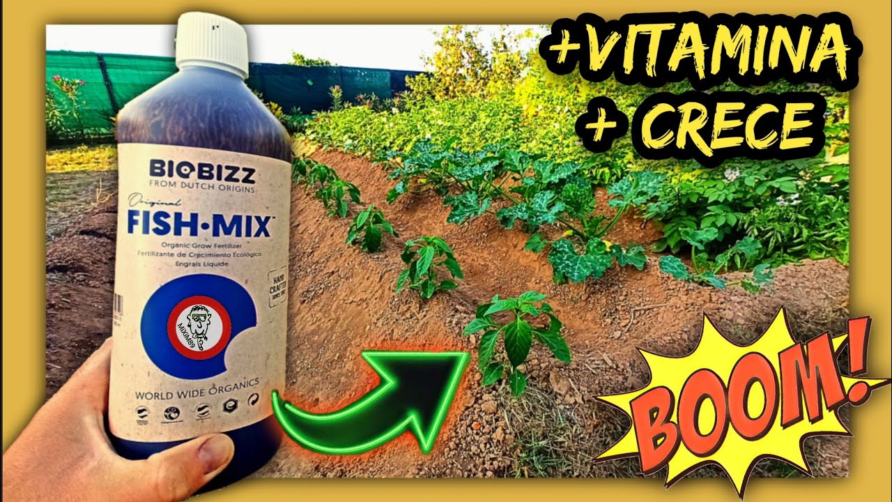 Mejor FERTILIZANTE ORG&Aacute;NICO para Plantas (AGRICULTURA ECOL&Oacute;GICA) Fish-Mix de Biobizz by mixim89