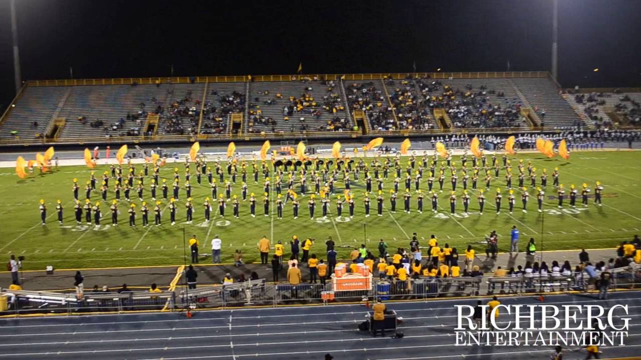 NC A&T vs Hampton U. Marching Bands Halftime Show 2016
