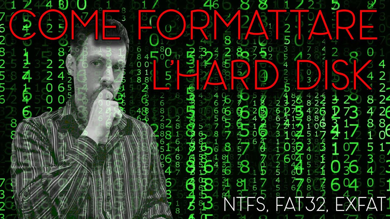 COME FORMATTARE L'HARD DISK? (FAT32, NTFS, exFAT)