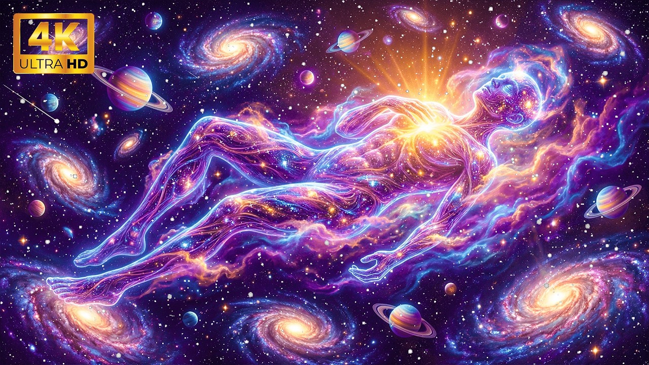 528Hz + 741Hz + 432Hz | Fall Asleep Fast: Deepest Rest, Quiet Your Mind & Find Stillness 🪐