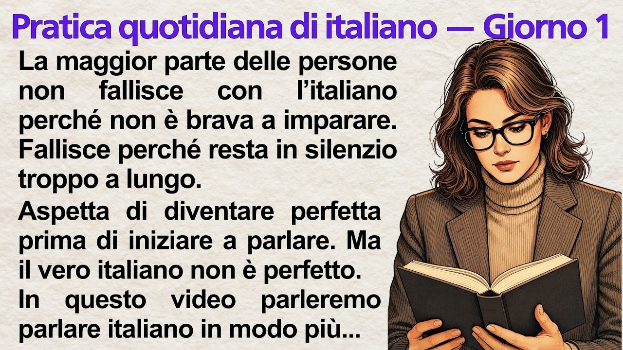 Everyday Italian Practice 🇮🇹 | Stop Translating! Start Thinking in Italian | Speak Naturally