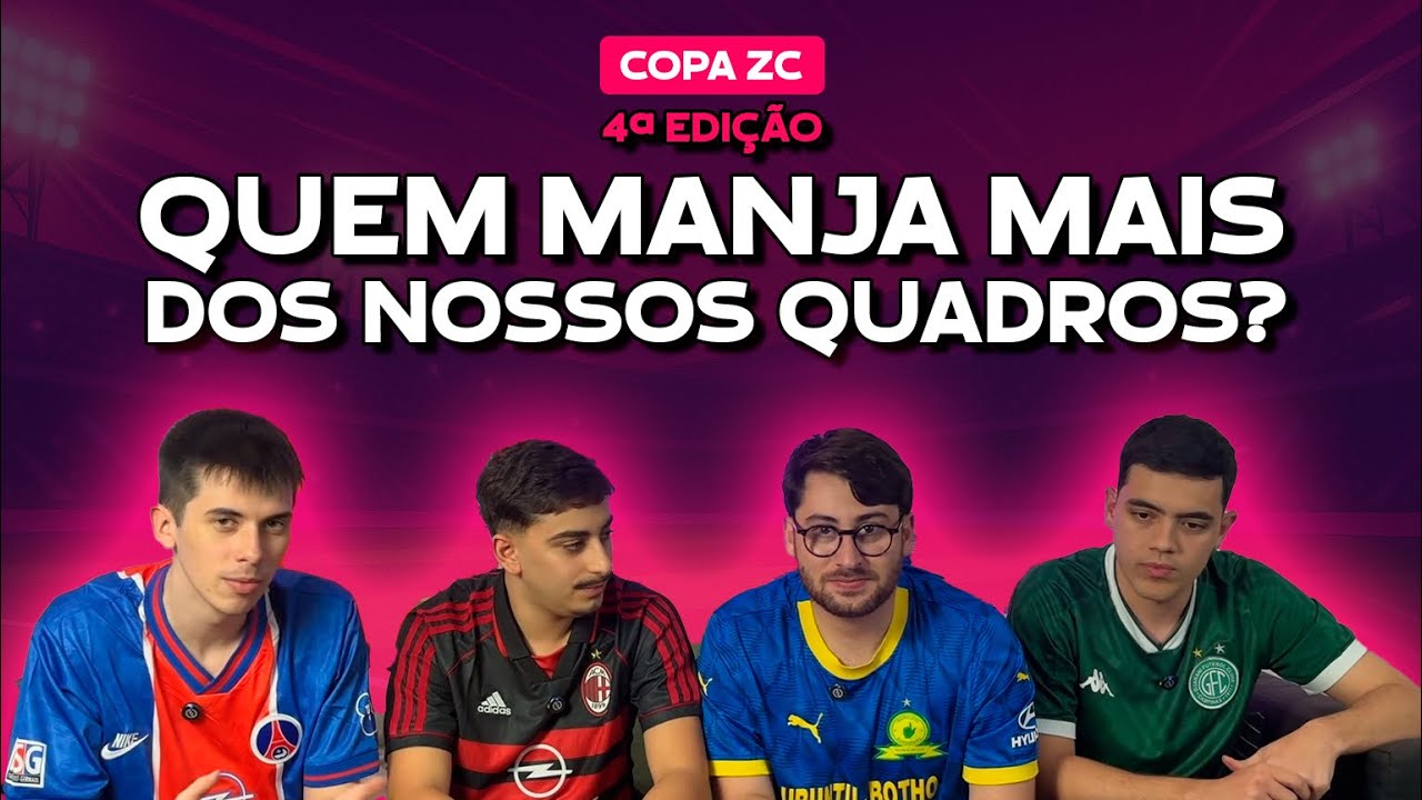 COPA ZC: TODOS OS NOSSOS QUADROS EM UM VÍDEO SÓ | 4ª edição