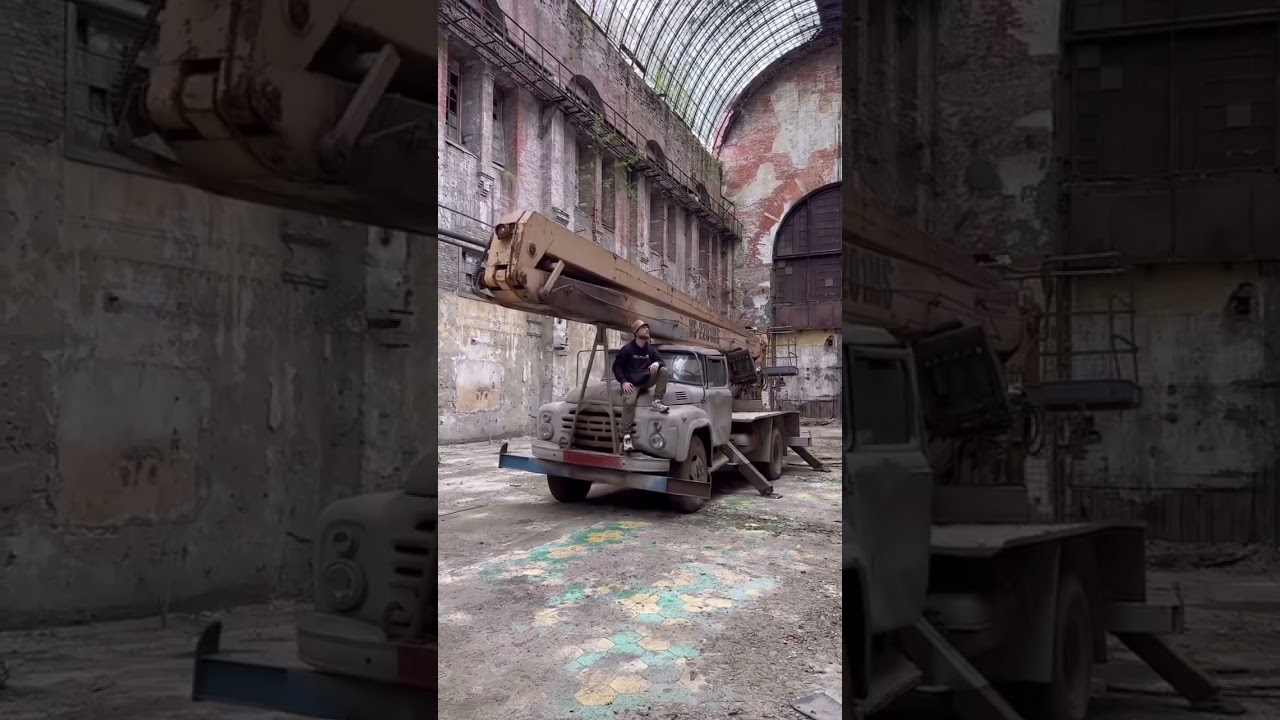 Gigantischer VERLASSENER HAFEN 🚢⚓️😱 #shorts #lostplace #lostplaces #verlasseneorte #abandoned #fd