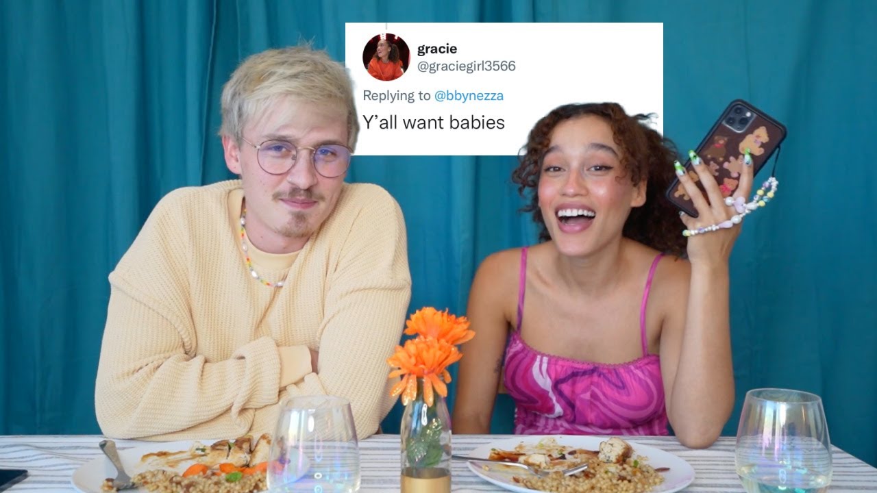 ASKING MY BOYFRIEND AWKWARD QUESTIONS | DO WE WANT A BABY?