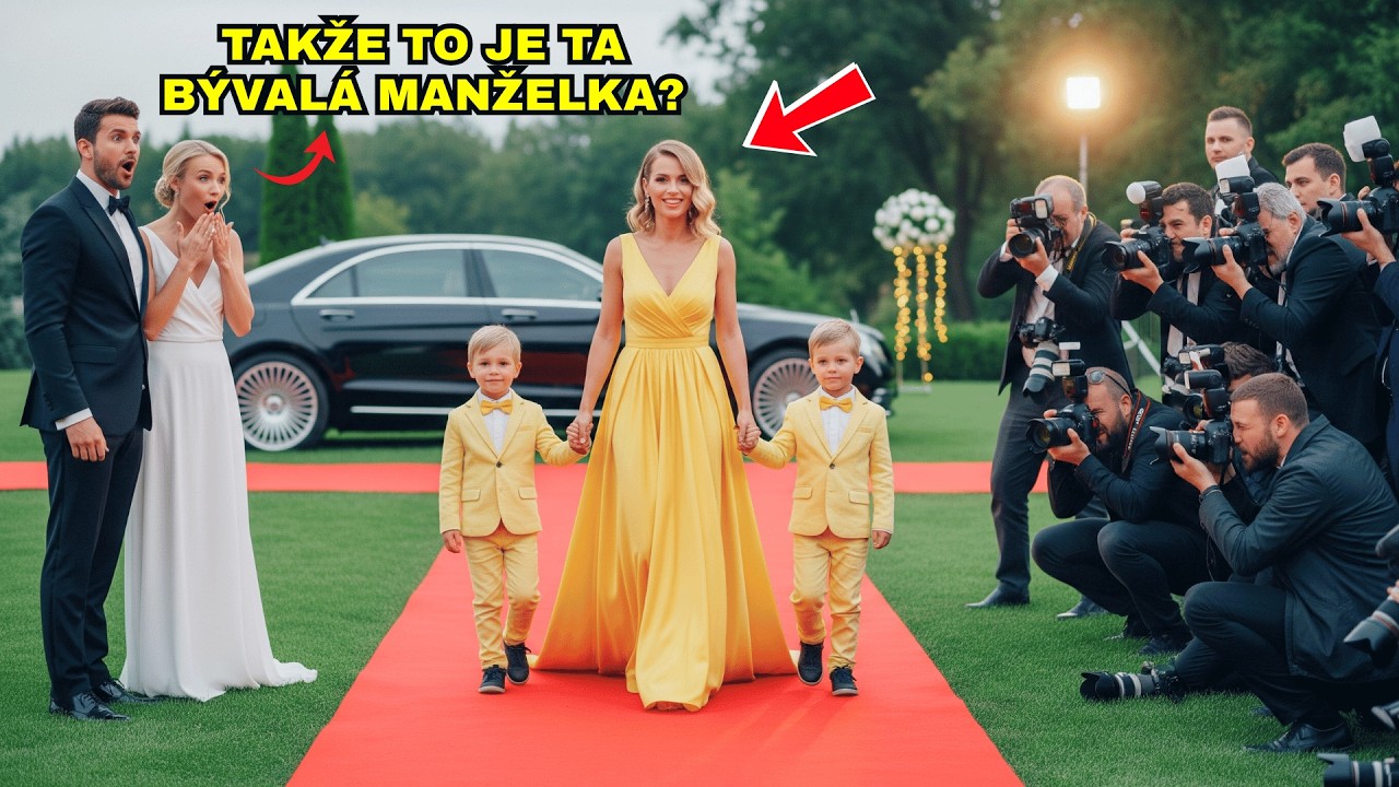 BÝVALÝ MANŽEL JI POZVAL NA SVATBU, ABY JI PONÍŽIL, ONA PŘIJELA V ROLLS-ROYCE S KRÁSNÝMI DVOJČATY.