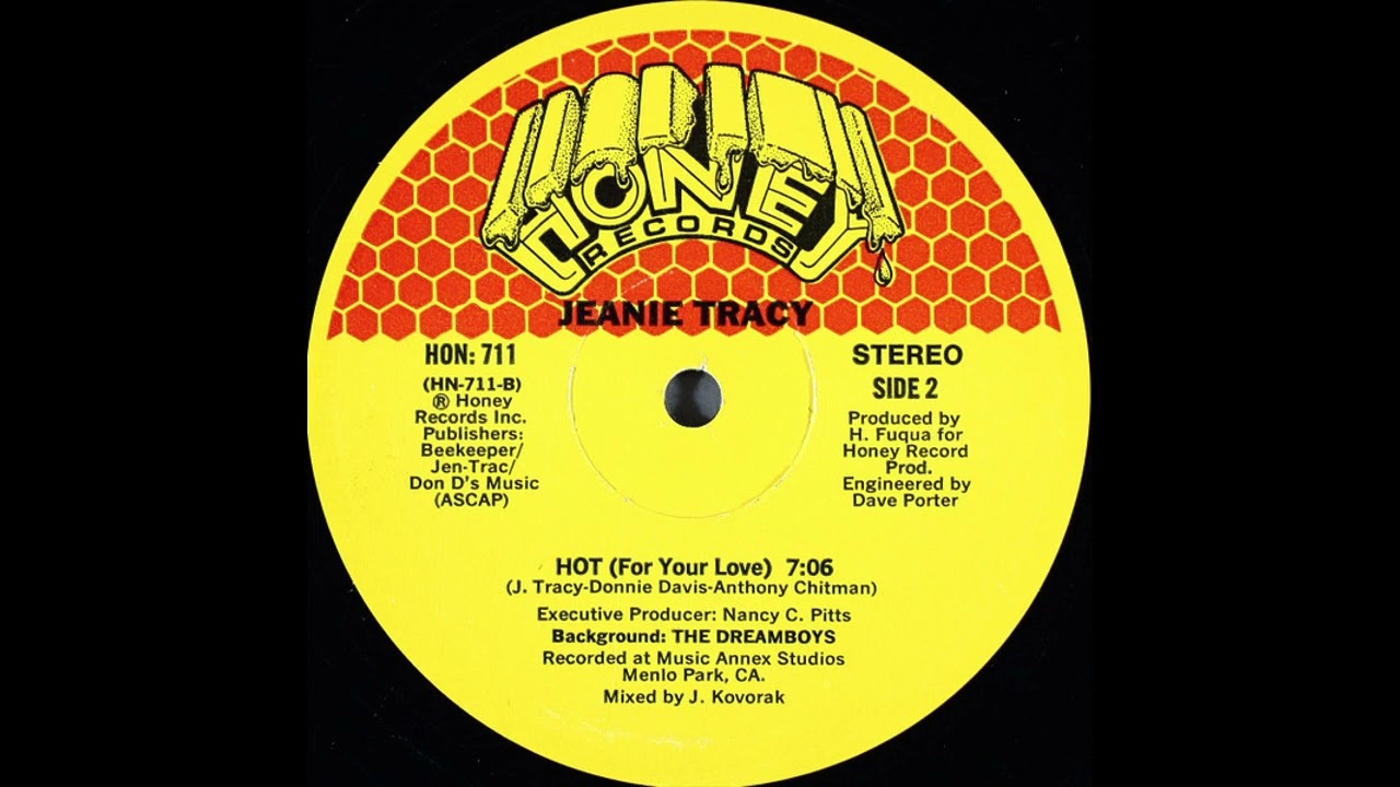 Jeanie Tracy  - Hot (For Your Love)