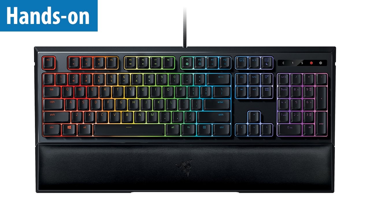 Halb mechanisch, halb Rubberdome: Razer Ornata Chroma im Hands-on | deutsch / german