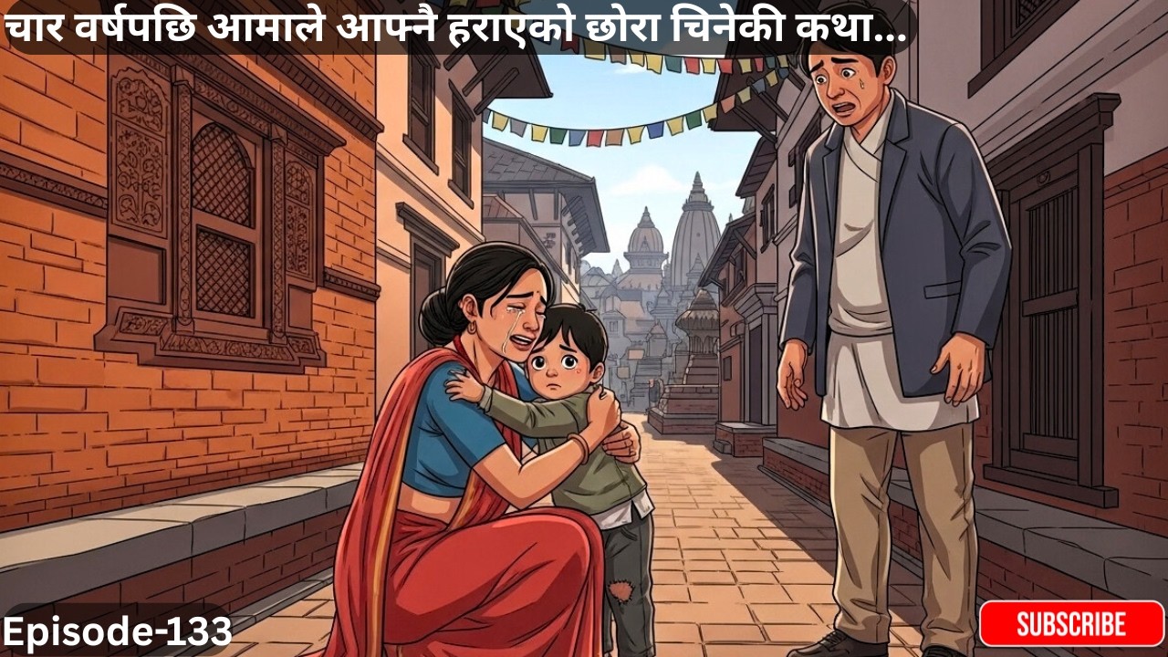 चार वर्षपछि आमाले आफ्नै हराएको छोरा चिनेकी कथा... Episode-133 #folkstories #folktales #storytime