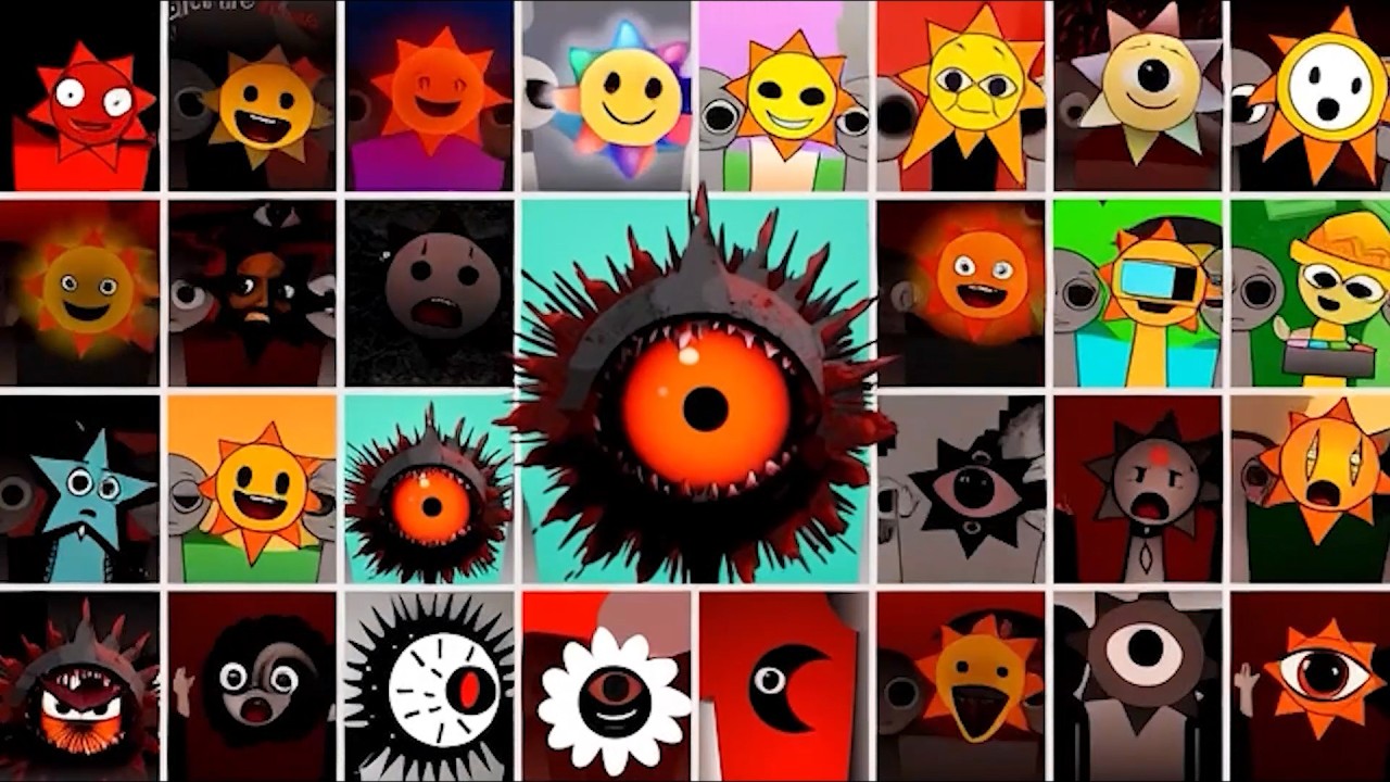 Incredibox Sprunki Mr. sun in all stages and mods | Part 63