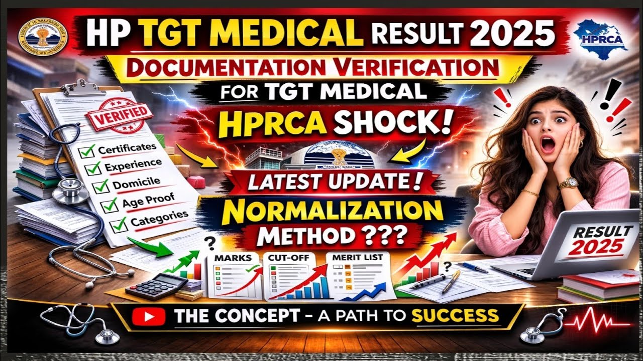HP TGT Medical Result 2025 by HPRCA || Shock of Normalization in HP TGT Medical Result 2025 ?? 