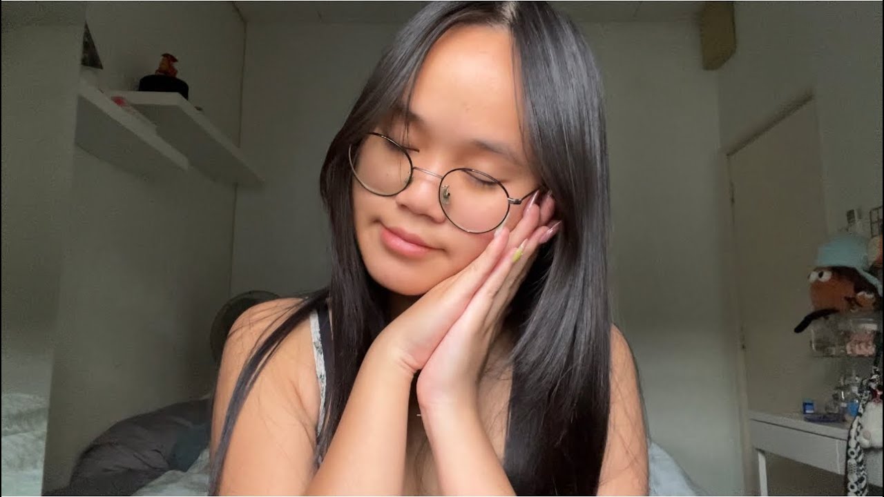 Giving myself ASMR