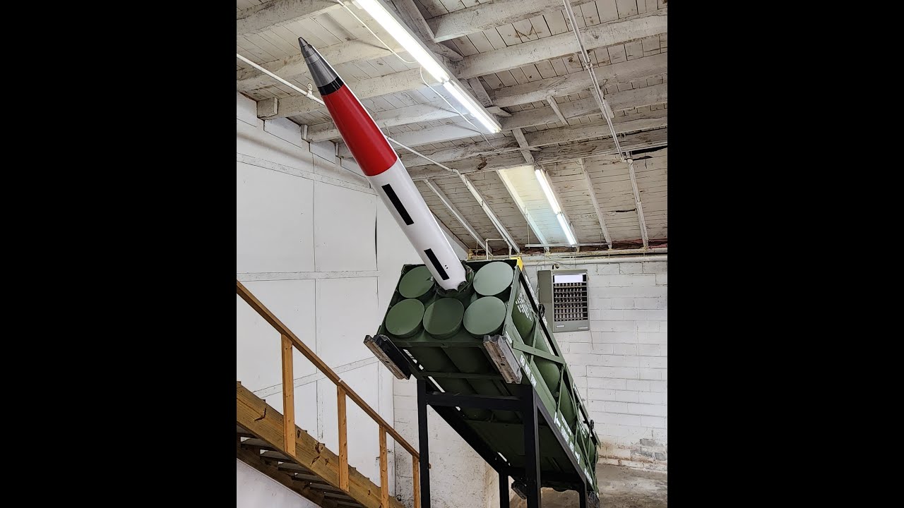 MLRS Rocket Pod & M26 Cluster Rocket Fired from the M270 (SPLL) Self-Propelled Loader/Launcher