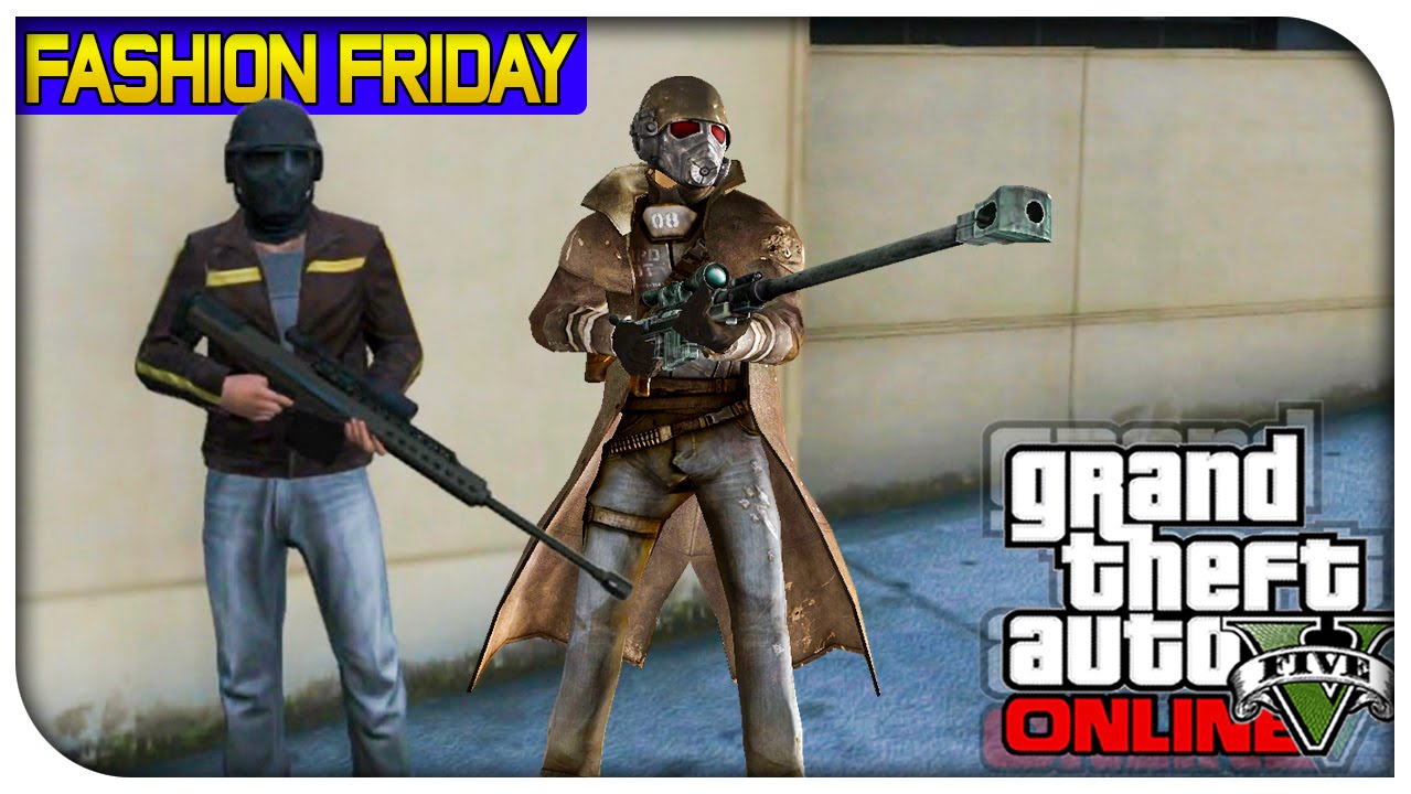 GTA 5 Online - FASHION FRIDAY! (NCR Ranger, Desert Ranger & SWAT) [GTA V Cool Outifts]