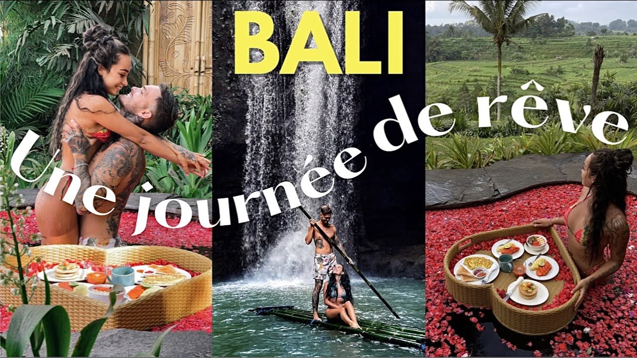 UNE JOURNÉE DE RÊVE AVEC NOUS À BALI  🇮🇩🥰