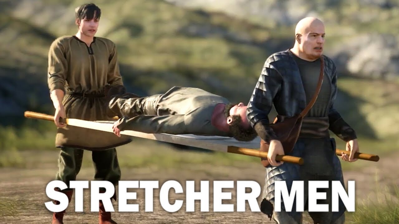 ケガ人を落とさないように運ぶゲーム｜STRETCHER MEN
