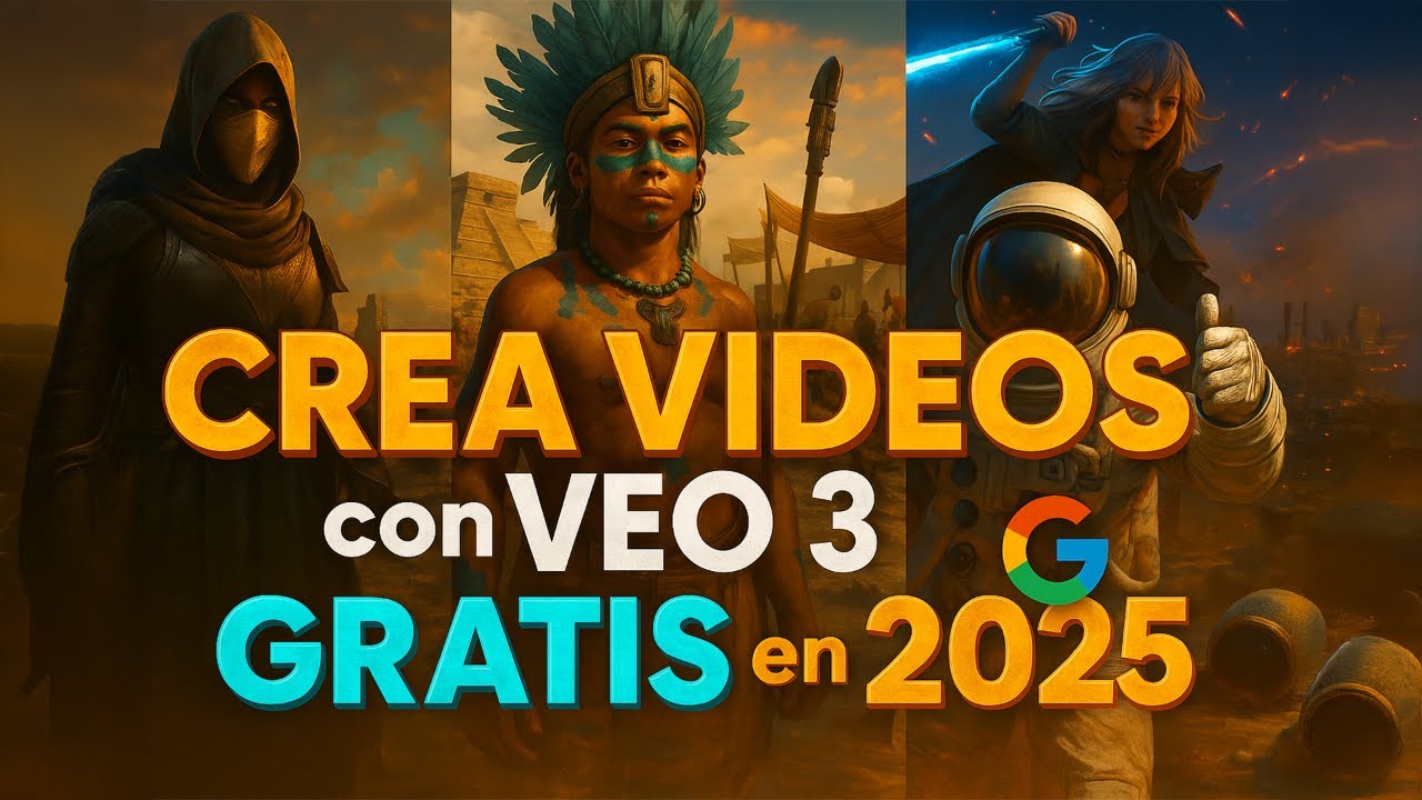 🧠 GOOGLE VEO 3 2025: ¿La mejor IA de video? ¡Pruébala tú mismo GRATIS!