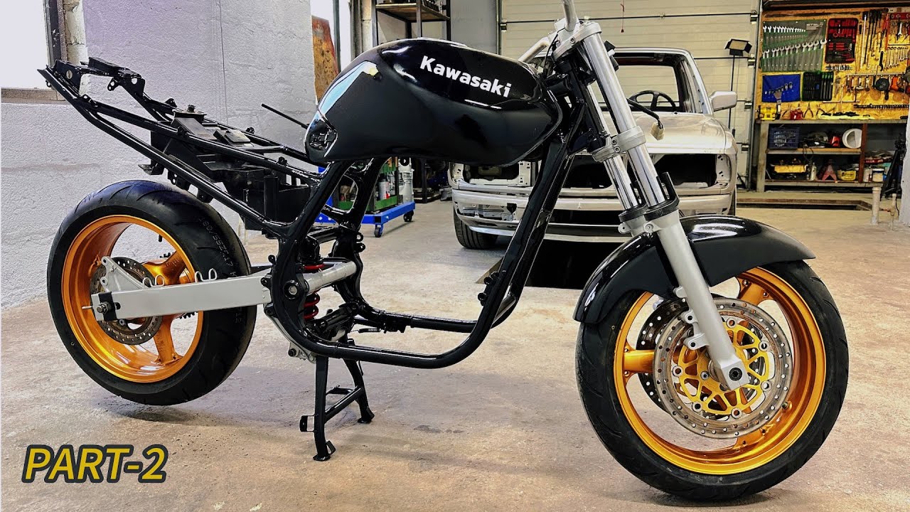 Восстановление старого японского мотоцикла Kawasaki | Часть 2