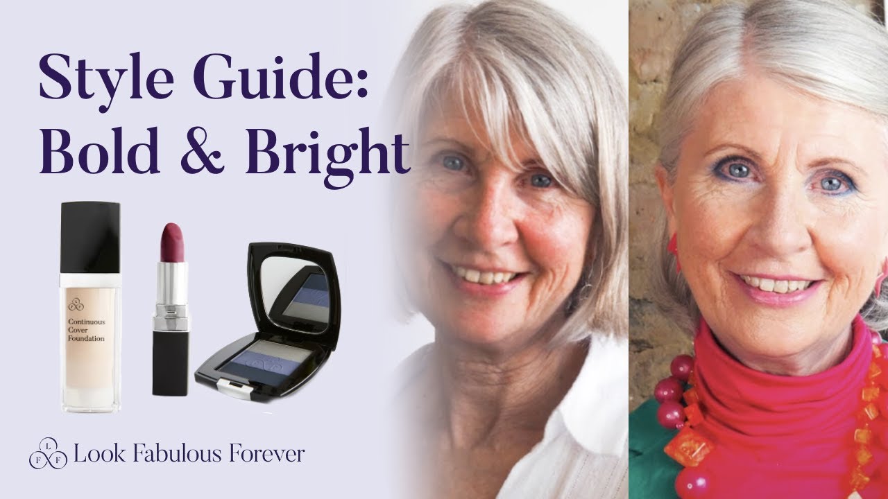 Create a bold, bright makeup look for older women | Style Guide | Look Fabulous Forever