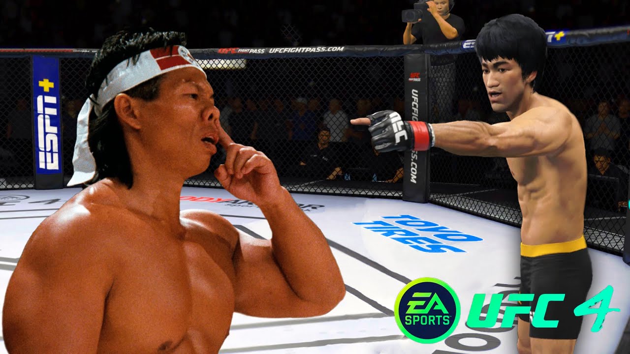 UFC4 Bruce Lee vs Bolo Yeung EA Sports UFC 4 PS5 Rematch