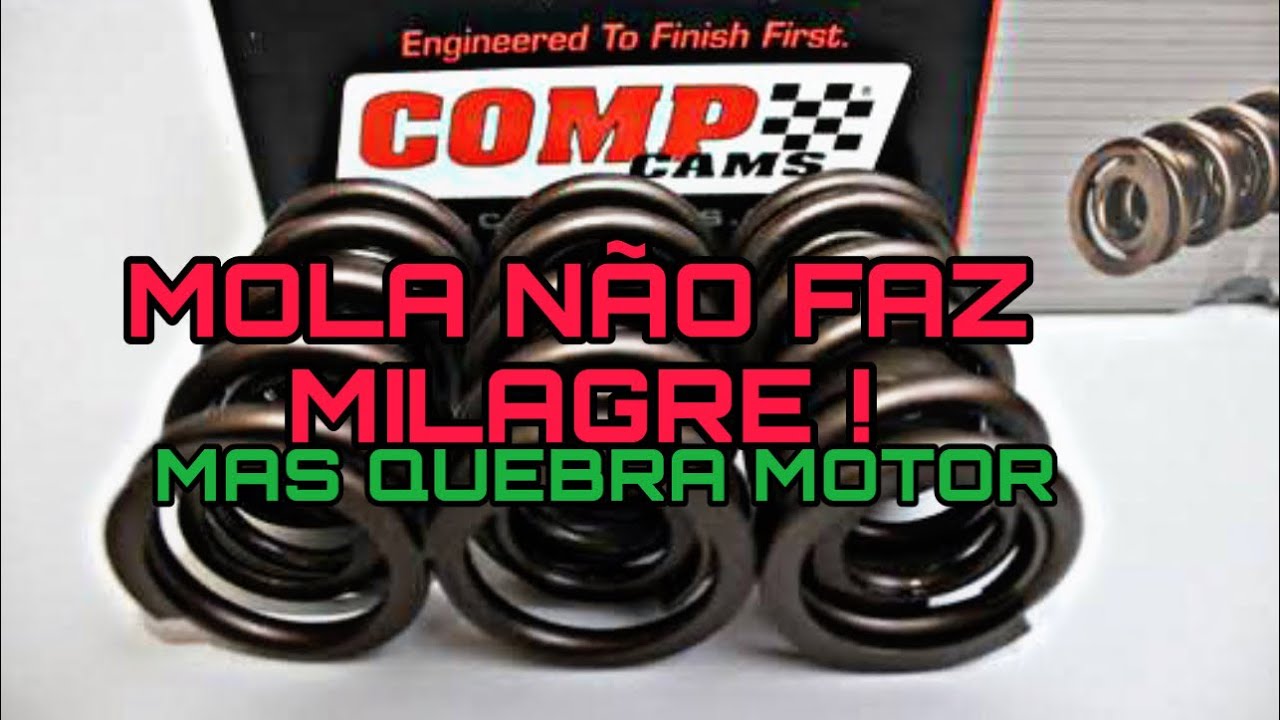 NÃO TROQUE MOLA DE VÁLVULA ANTES DE VER ESSE VÍDEO