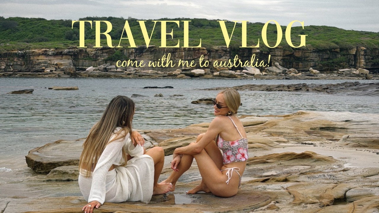 travel vlog: come with me to australia! (good eats, shopping, exploring, etc.)