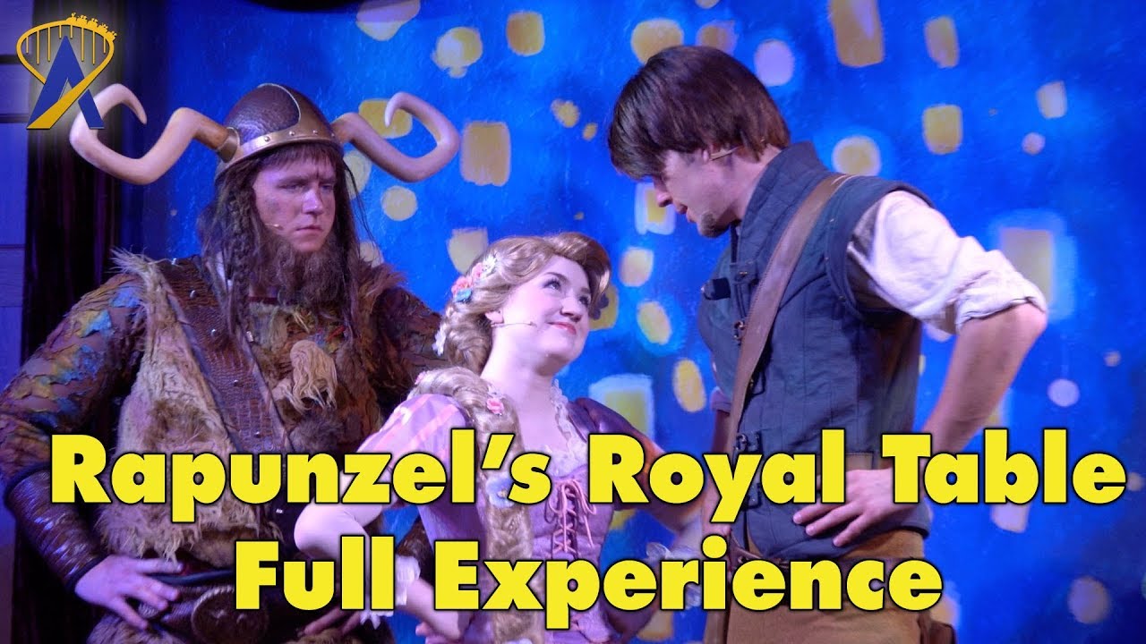 Full Rapunzel’s Royal Table Experience on the Disney Magic Cruise