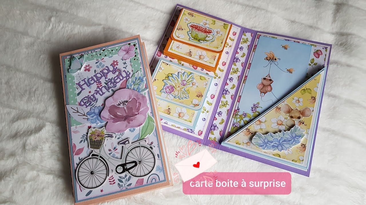 Carte à boites surprises ( facile , possible débutants )