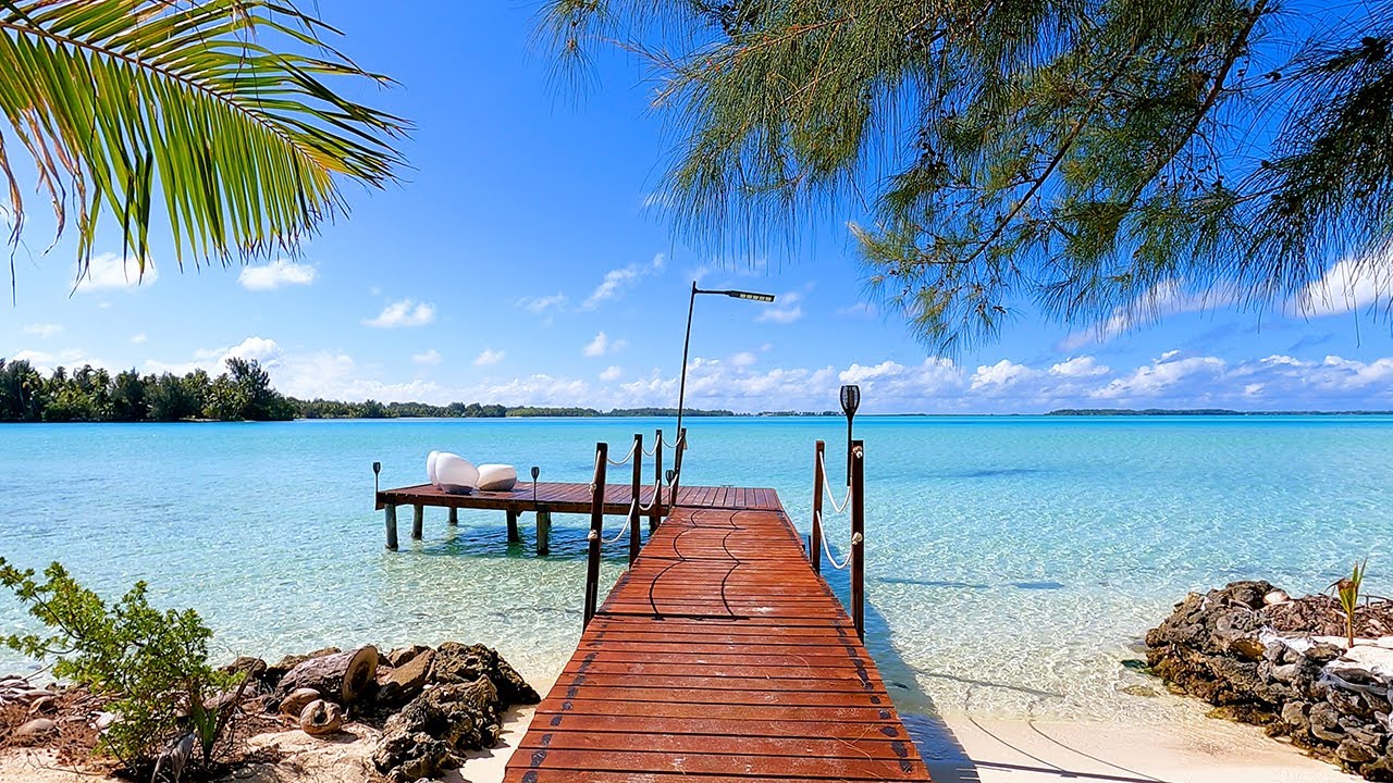 Morning to Night in Beautiful Bora Bora