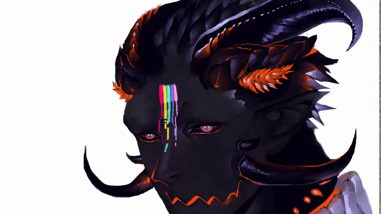 [SpeedPaint] I'm just a MONSTER to you - (Paint Tool SAI with Mouse)