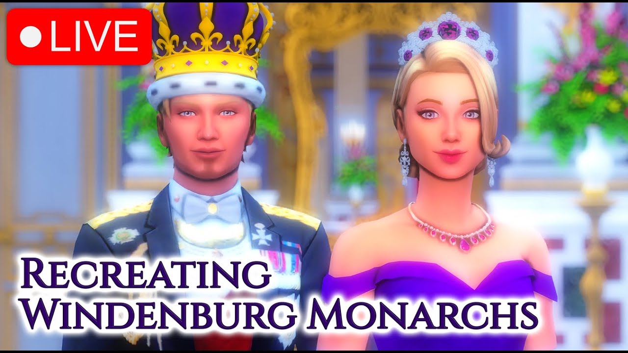 Recreating 7 Generations of Windenburg Monarchs | The Sims 4: The Royal Family