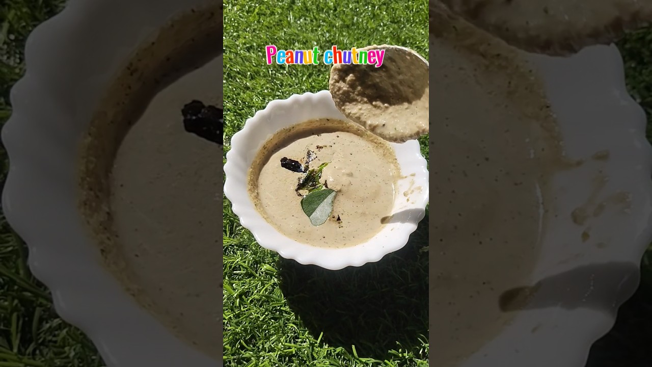 Peanut Chutney Recipe 😋 | South Indian Style Moongfali Chutney | Easy & Tasty