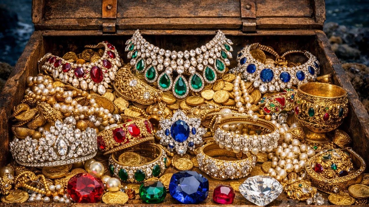$1000 Million jewels Container Was Found at the Bottom of the Ocean – Shocking Discovery