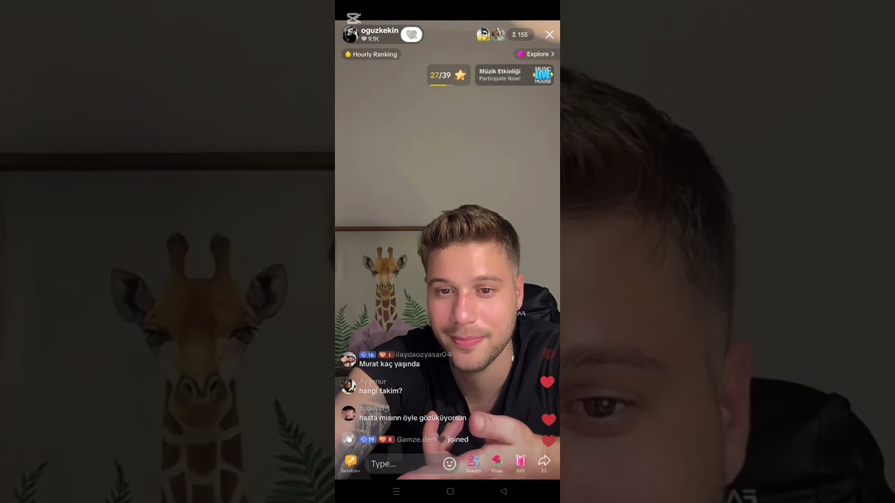 Oguzkekin broadcast ❤️