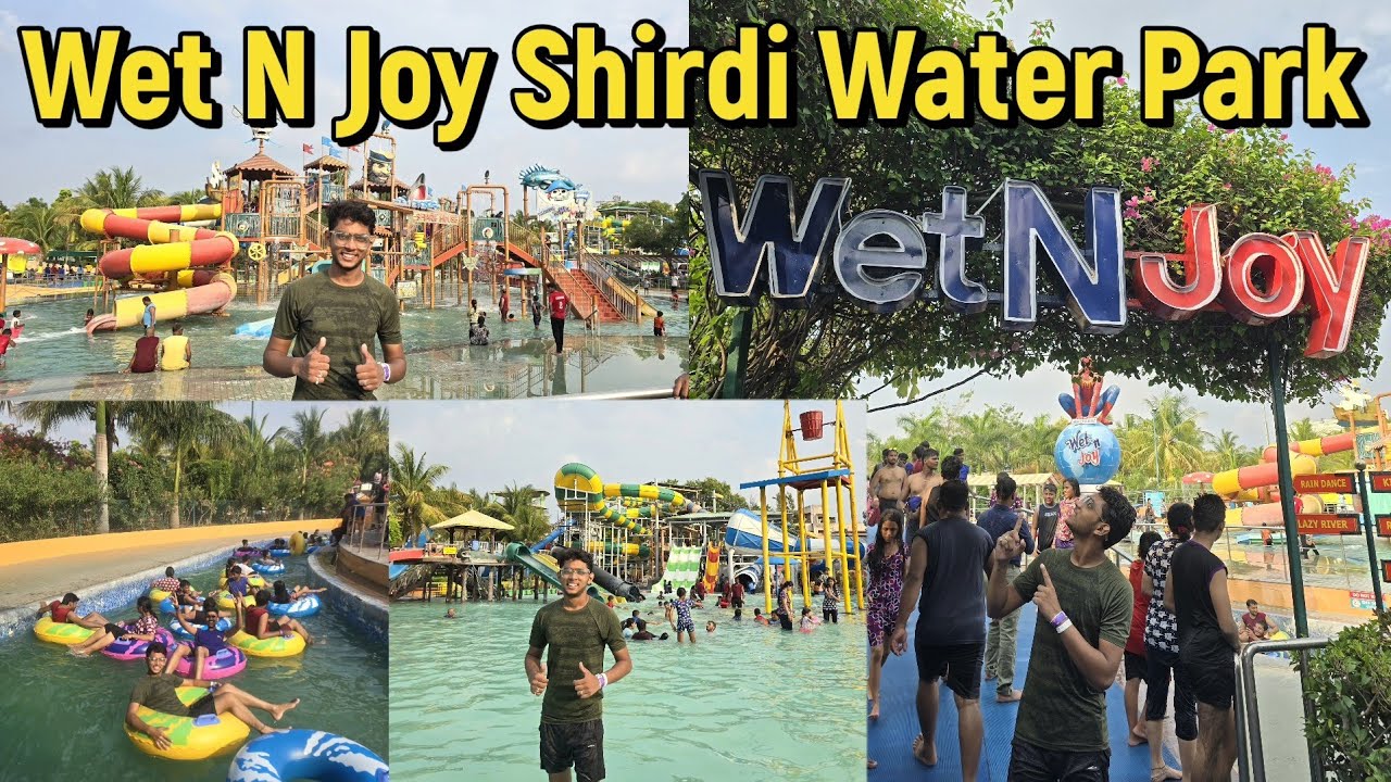 Wet N Joy Water Park Shirdi 😍| Full information | Water park N Them Park tickets price 2024