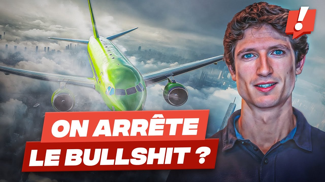 Avion vert, SAF, hydrogène... Le greenwashing du secteur aérien décrypté par Aurélien Bigo
